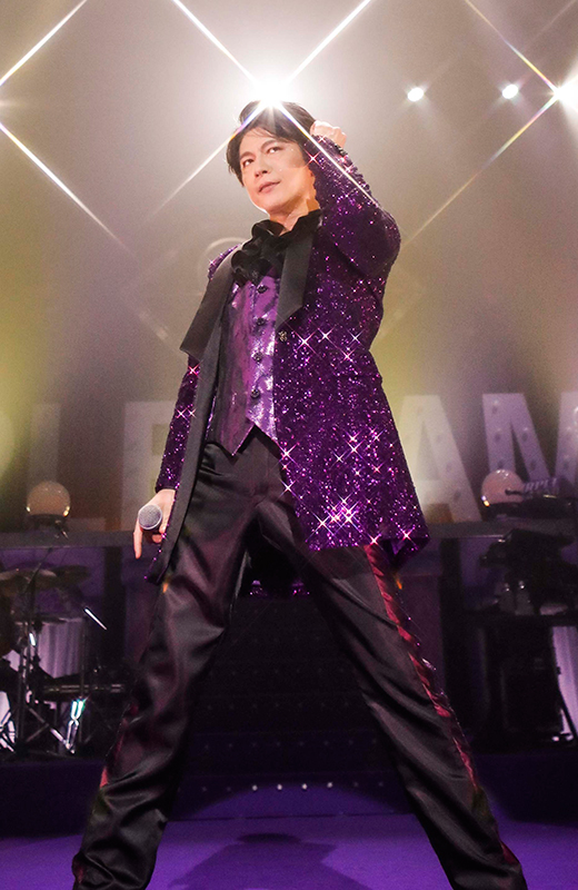 及川光博、9/8放送「ワンマンショーツアー2019『PURPLEDIAMOND
